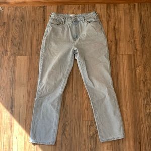 Pacsun light wash mom jeans